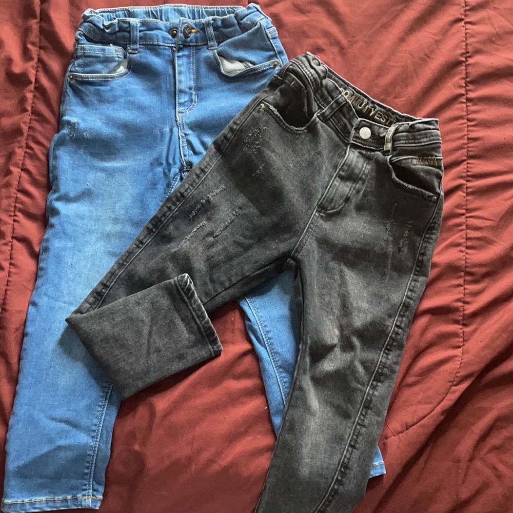2 pair of Zara Toddler Jeans